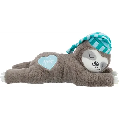 TRIXIE PLUCHE LUIAARD GRIJS MET HEARTBEAT VOOR PUPPY 34 CM TRIXIE PLUCHE LUIAARD GRIJS MET HEARTBEAT VOOR PUPPY 34 CM