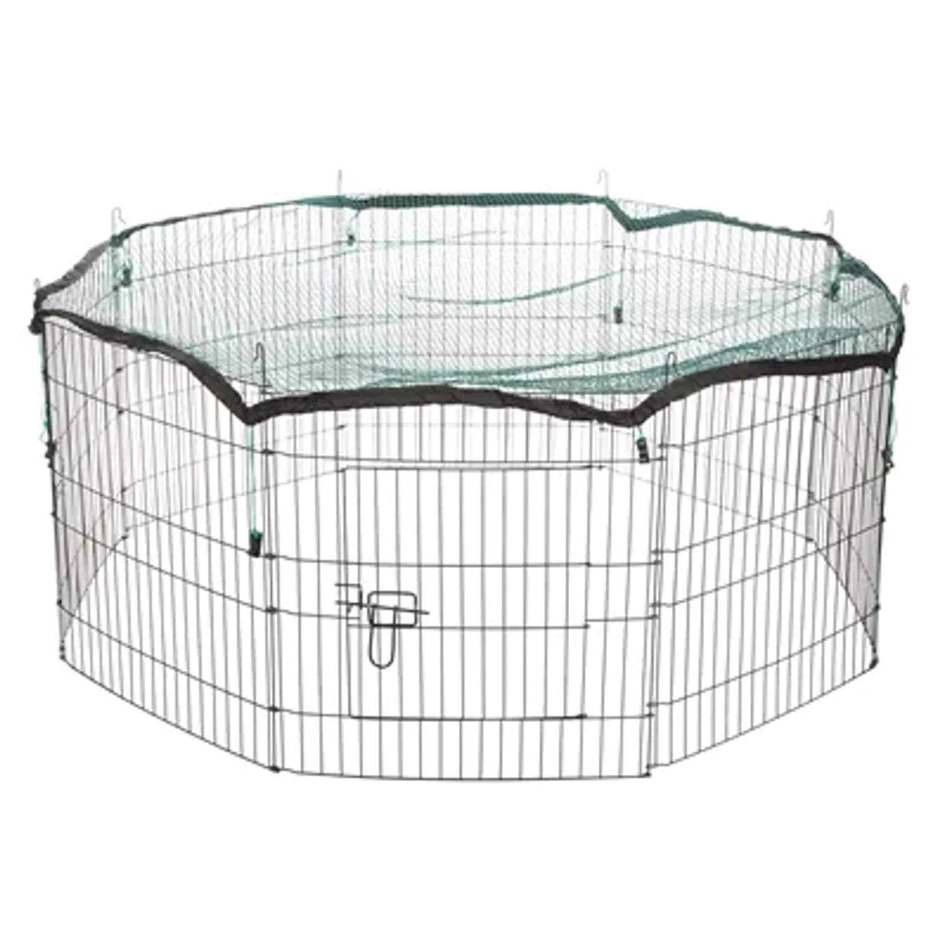 TRIXIE NATURA KNAAGDIERREN MET BESCHERMNET GROEN DIA 150 CM 60X57 CM