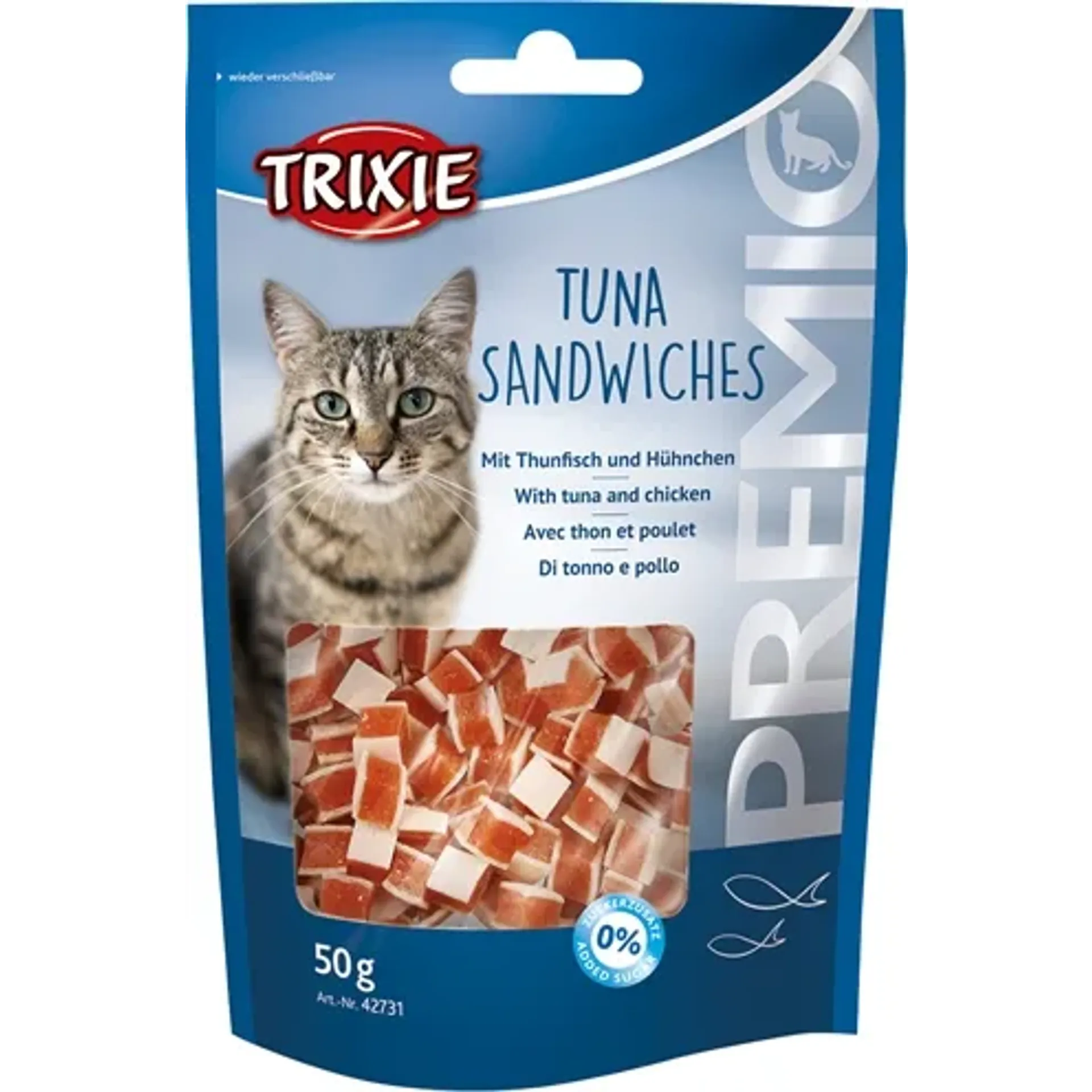 TRIXIE PREMIO TUNA SANDWICHES 50 GR