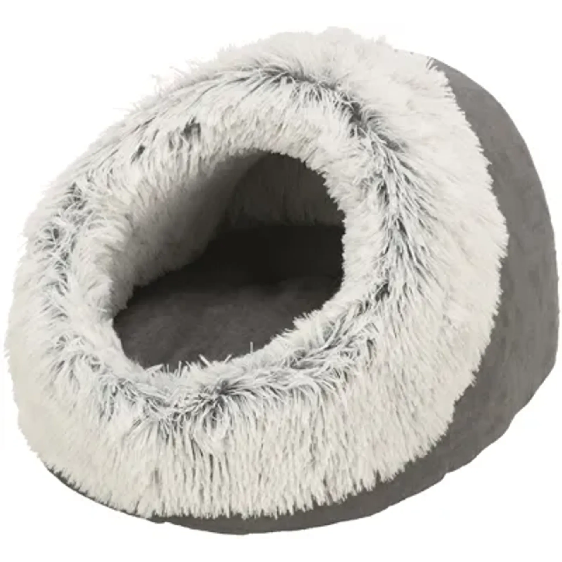 TRIXIE KATTENMAND IGLO HARVEY GRIJS / WIT-ZWART 41X35X26 CM