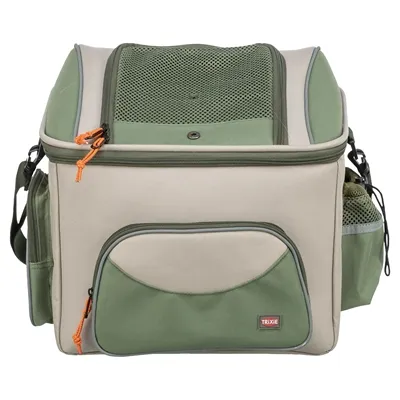 TRIXIE FIETSMAND VOOR STUUR POLYESTER OLIJFGROEN / BEIGE 48X34X40 CM TRIXIE FIETSMAND VOOR STUUR POLYESTER OLIJFGROEN / BEIGE 48X34X40 CM