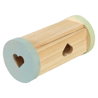 ZOLUX SNACK ROLLER COSY HOUT 12,5X6X6 CM ZOLUX SNACK ROLLER COSY HOUT 12,5X6X6 CM