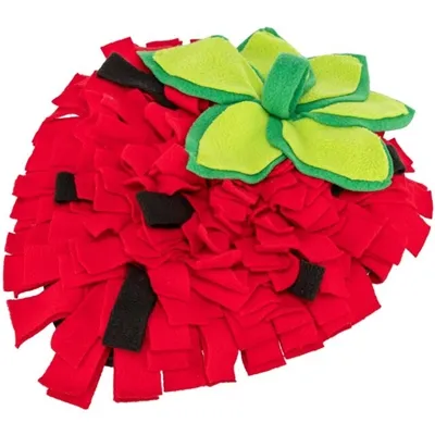 TRIXIE SNUFFELMAT AARDBEI ROOD 40X33 CM TRIXIE SNUFFELMAT AARDBEI ROOD 40X33 CM