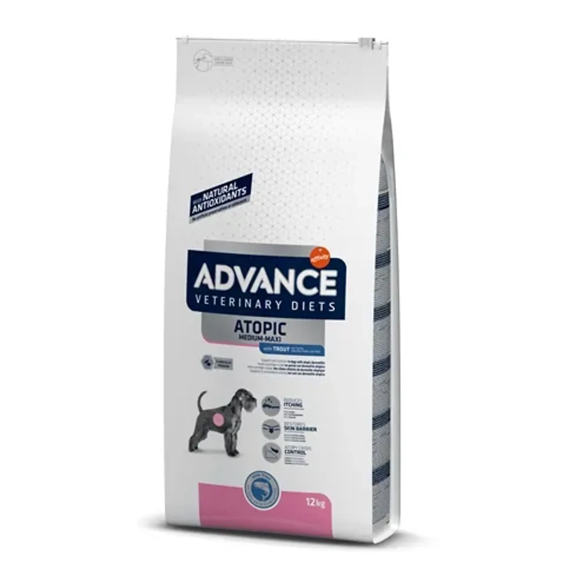 ADVANCE VETERINARY DIET DOG GEVOELIGE HUID MEDIUM / MAXI 12 KG