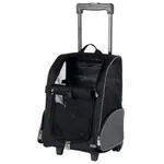 TRIXIE REISMAND TROLLEY ZWART / GRIJS 32X25X45 CM TRIXIE REISMAND TROLLEY ZWART / GRIJS 32X25X45 CM