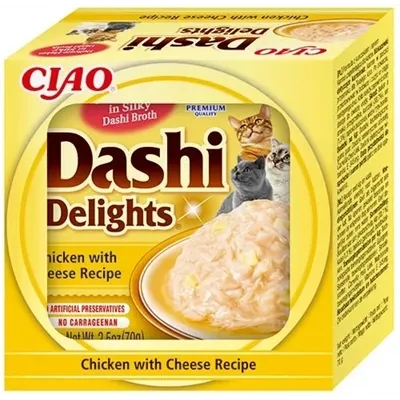 INABA DASHI DELIGHTS CHICKEN WITH CHEESE RECIPE 70 GR INABA DASHI DELIGHTS CHICKEN WITH CHEESE RECIPE 70 GR