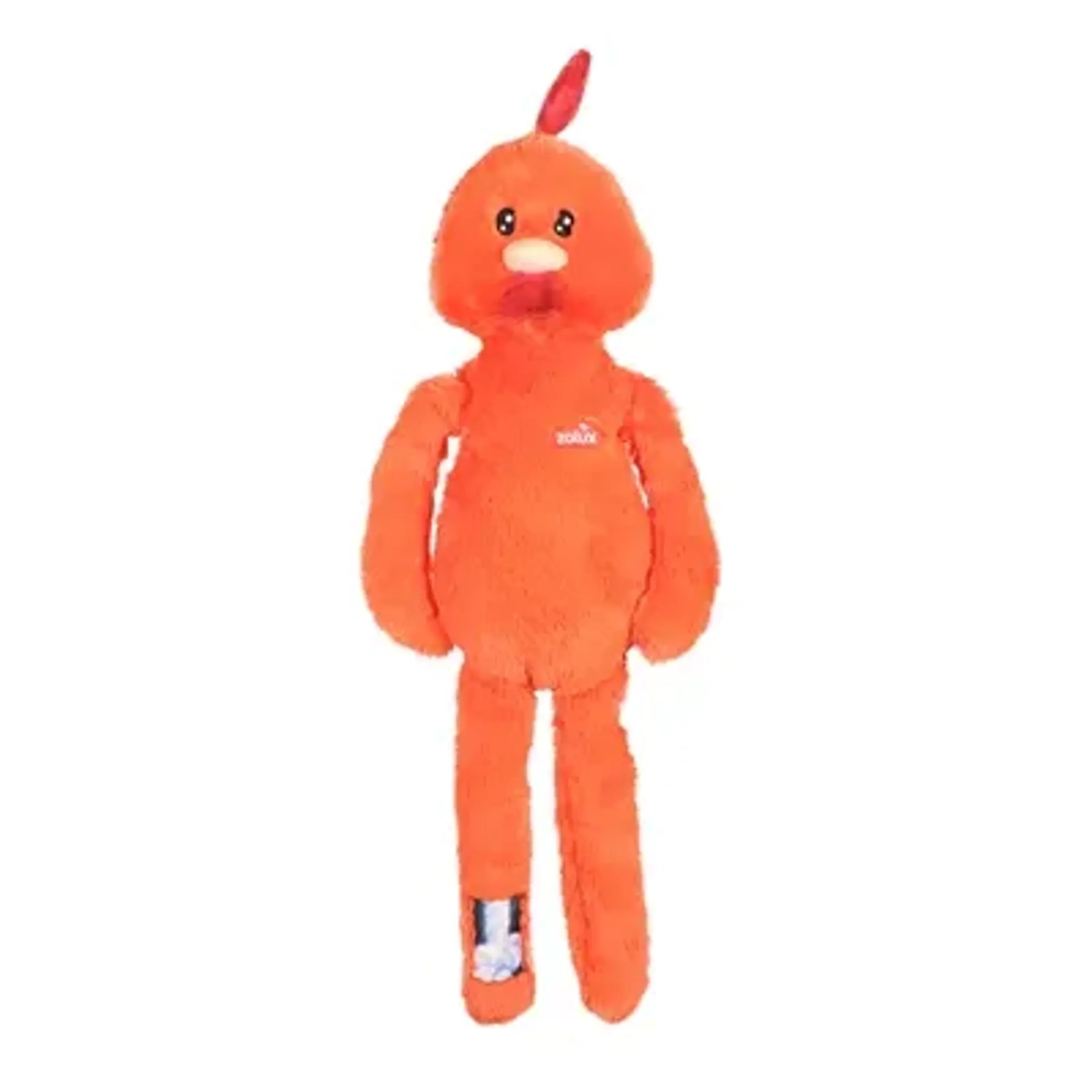 ZOLUX FURRY FARM HAAN BROCK PLUCHE MET TOUW ORANJE 67X24X11 CM