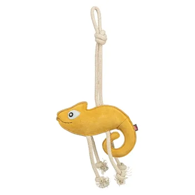 TRIXIE KAMELEON LEER MET TOUW 45 CM TRIXIE KAMELEON LEER MET TOUW 45 CM