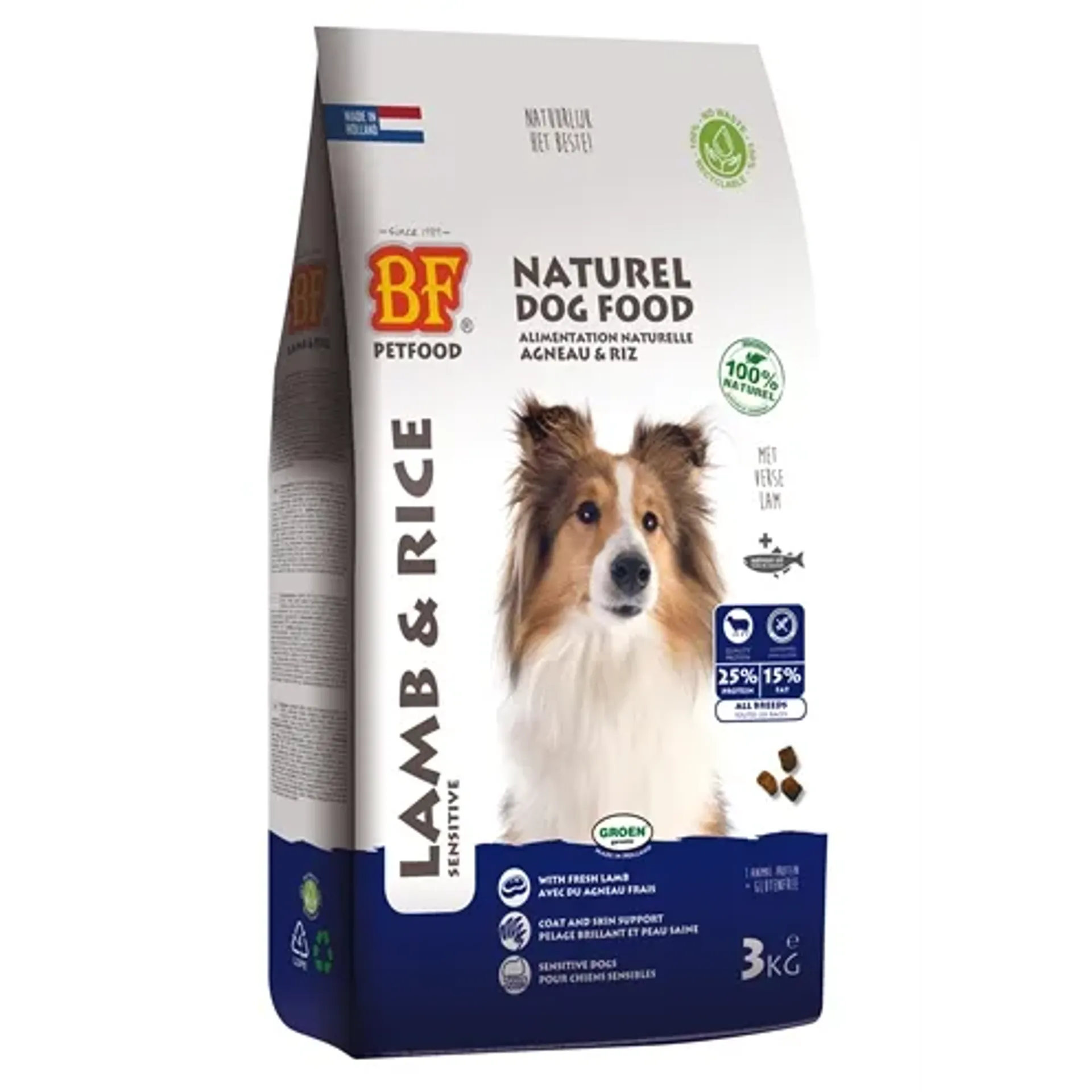 BF PETFOOD LAM / RIJST 3KG