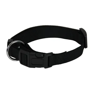 MARTIN HALSBAND BASIC NYLON ZWART 40-55X2 CM MARTIN HALSBAND BASIC NYLON ZWART 40-55X2 CM