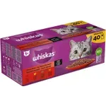WHISKAS MULTIPACK POUCH ADULT CLASSIC SELECTIE VLEES IN SAUS 40X85 GR WHISKAS MULTIPACK POUCH ADULT CLASSIC SELECTIE VLEES IN SAUS 40X85 GR