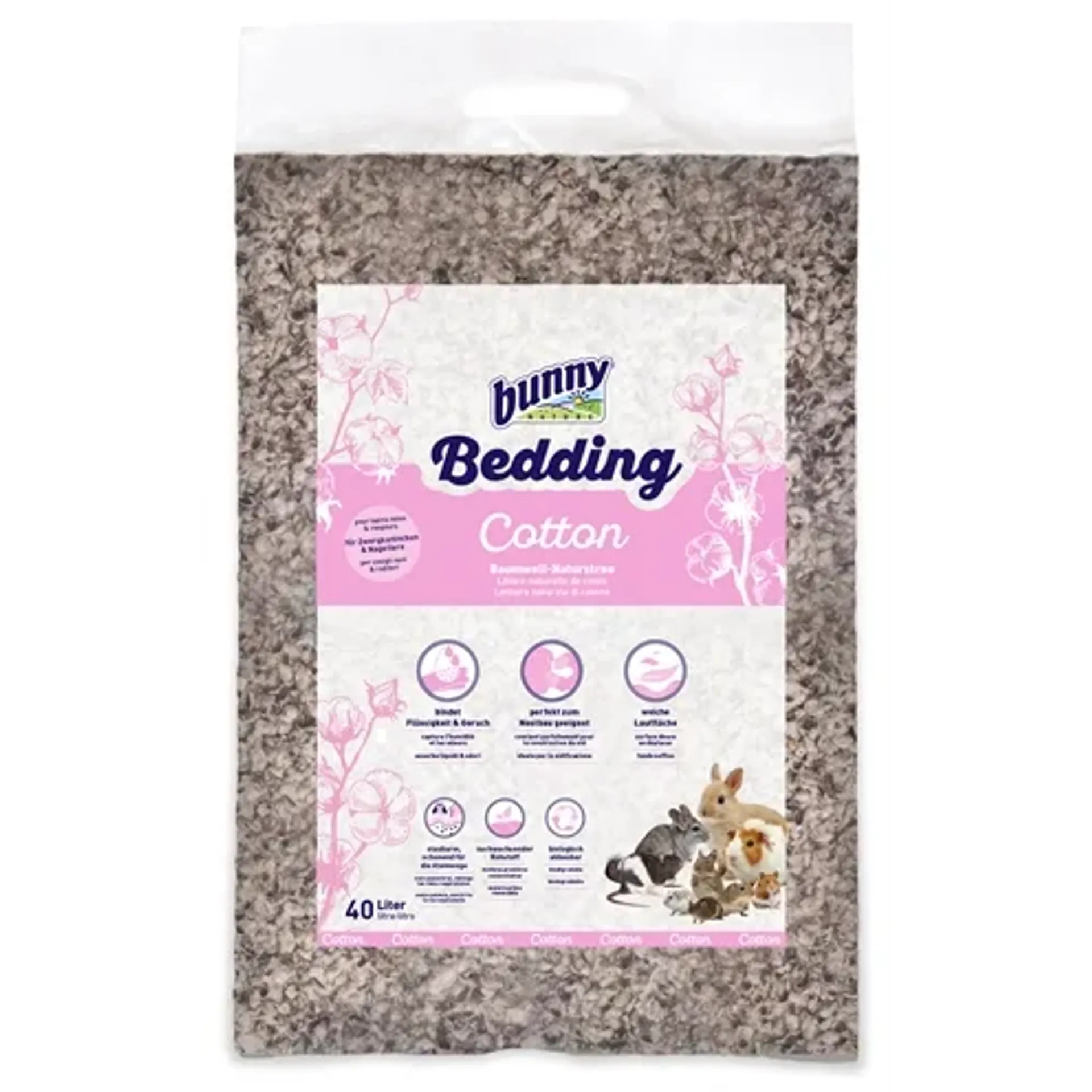 BUNNY NATURE BUNNYBEDDING COTTON 40 LTR