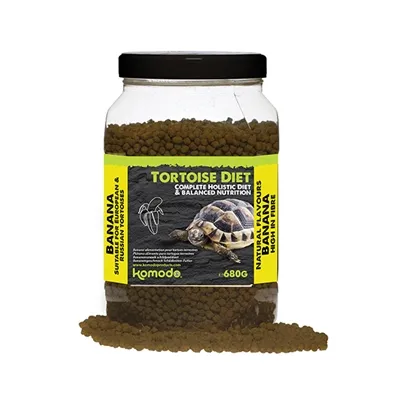 KOMODO VOER SCHILDPAD BANAAN 680 GR KOMODO VOER SCHILDPAD BANAAN 680 GR