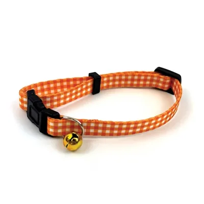 HAPPY PET TABBY PATCH HALSBAND KAT RUIT ORANJE 18-30X1 CM HAPPY PET TABBY PATCH HALSBAND KAT RUIT ORANJE 18-30X1 CM