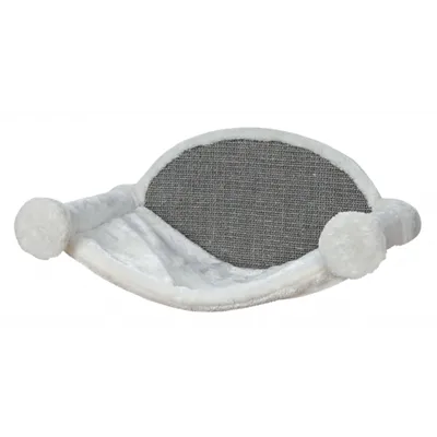 TRIXIE KATTENMAND HANGMAT VOOR AAN DE MUUR WIT / GRIJS 54X28X33 CM TRIXIE KATTENMAND HANGMAT VOOR AAN DE MUUR WIT / GRIJS 54X28X33 CM