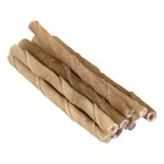 PETSNACK SNACK TWISTED STICK / STAAFJES GEDRAAID 12,5 CM 10 MM 50 ST PETSNACK SNACK TWISTED STICK / STAAFJES GEDRAAID 12,5 CM 10 MM 50 ST