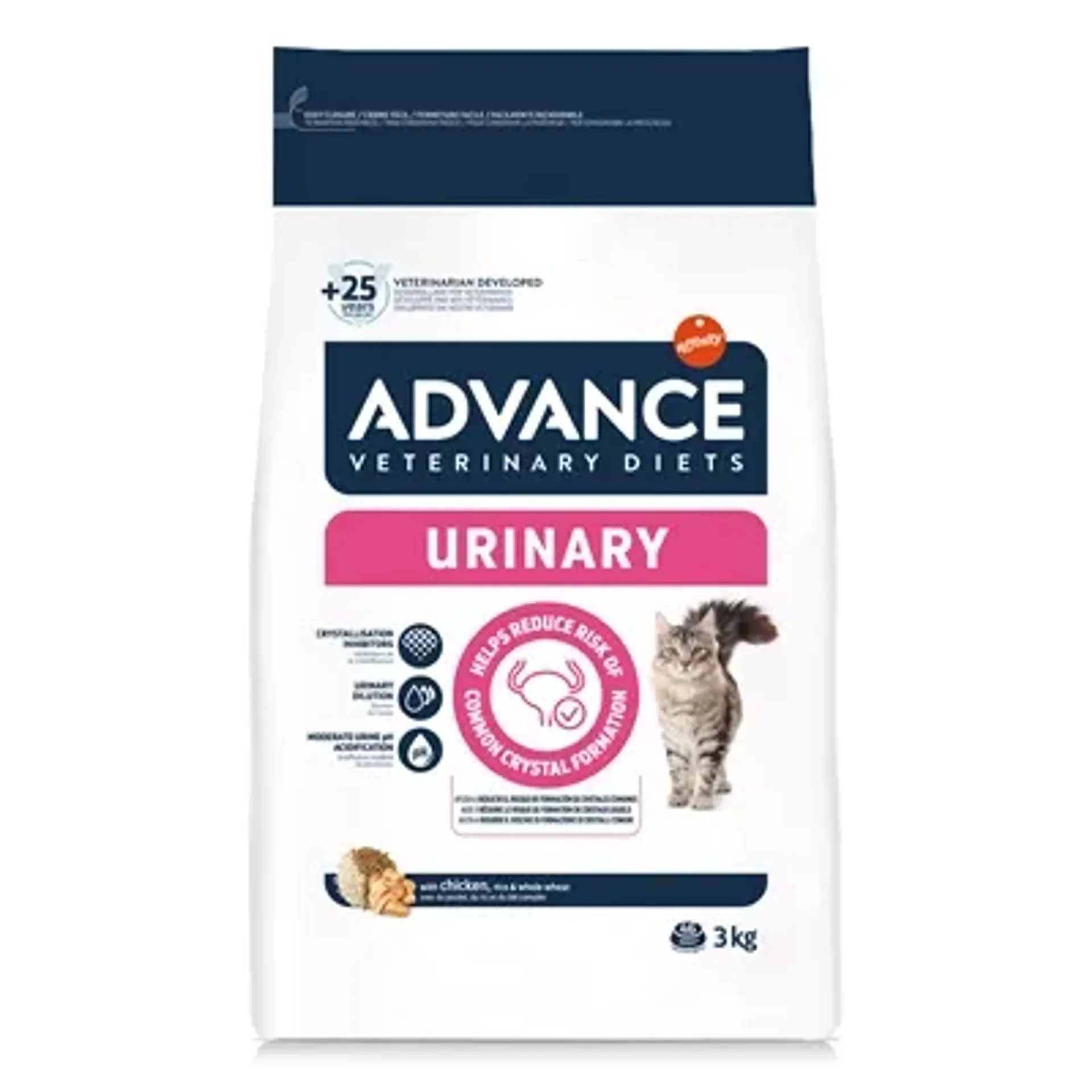 ADVANCE VETERINARY DIET CAT URINARY URINEWEGEN 3 KG