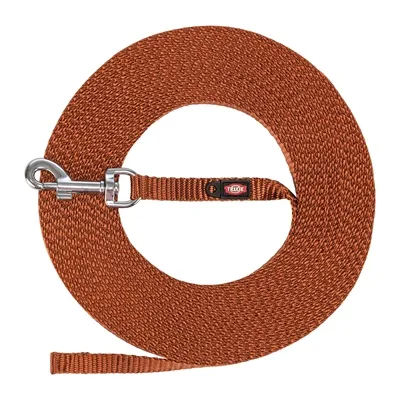 TRIXIE HONDENRIEM SLEEPLIJN EXTRA LICHT ROEST BRUIN XS/S 10 MTR X 1 CM TRIXIE HONDENRIEM SLEEPLIJN EXTRA LICHT ROEST BRUIN XS/S 10 MTR X 1 CM