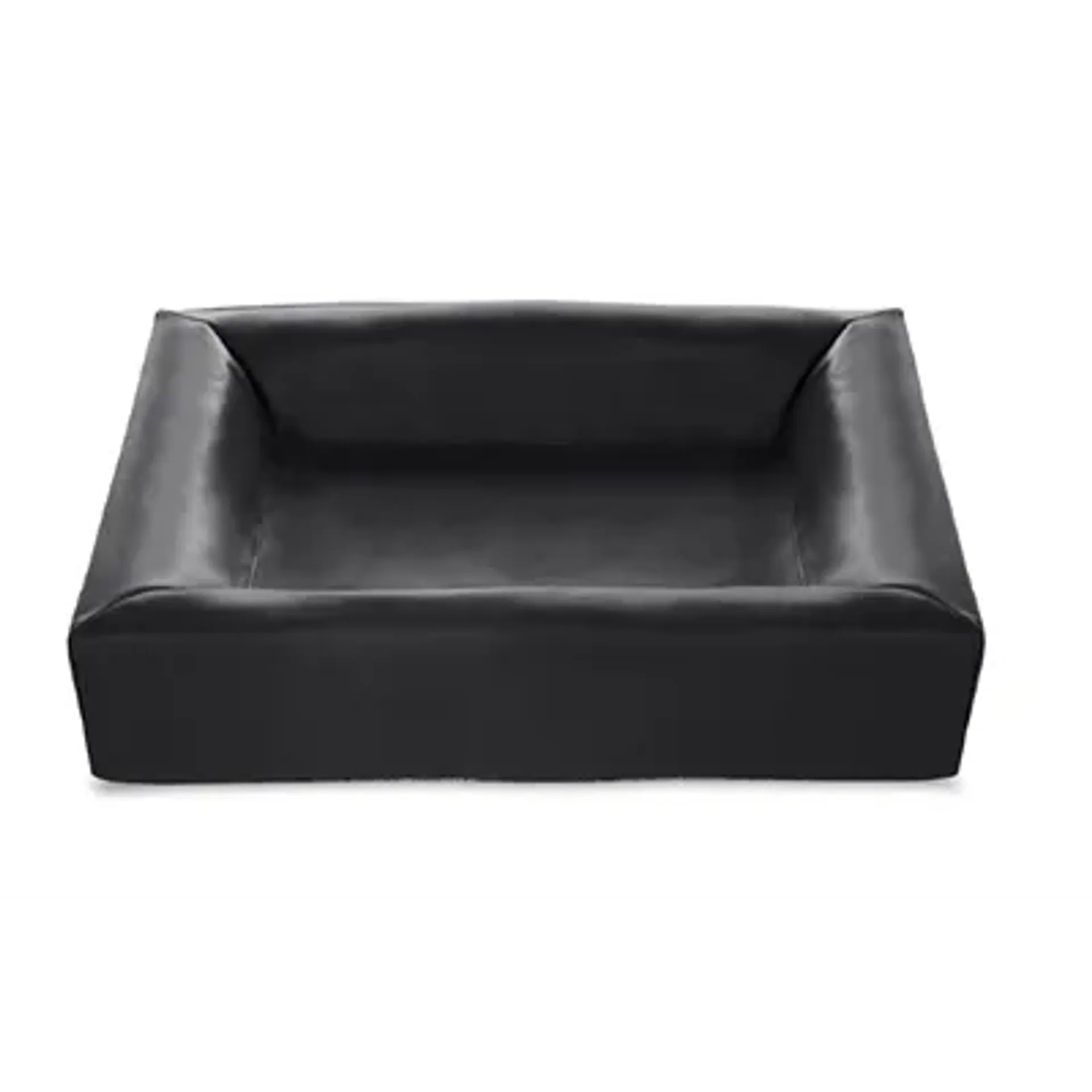 BIA BED KUNSTLEER HOES HONDENMAND ZWART BIA-3 70X60X15 CM