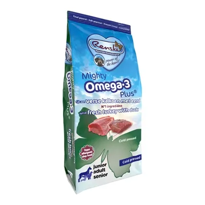 RENSKE MIGHTY OMEGA PLUS KALKOEN / EEND GEPERST 12 KG RENSKE MIGHTY OMEGA PLUS KALKOEN / EEND GEPERST 12 KG