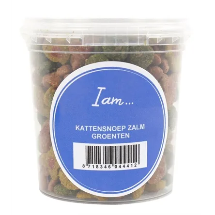 I AM KATTENSNOEP ZALM / GROENTEN 70 GR I AM KATTENSNOEP ZALM / GROENTEN 70 GR