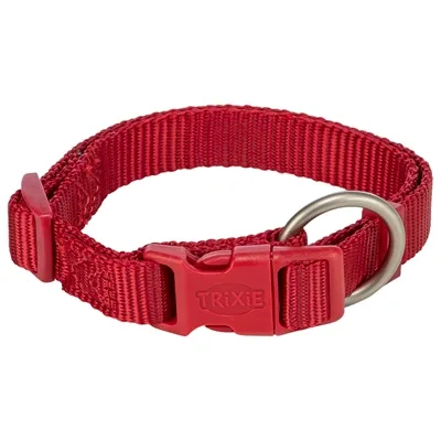 TRIXIE HALSBAND HOND PREMIUM ROOD 35-55X2 CM TRIXIE HALSBAND HOND PREMIUM ROOD 35-55X2 CM