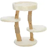 TRIXIE KRABPAAL SANTO HOUT CREME 38X38X73 CM TRIXIE KRABPAAL SANTO HOUT CREME 38X38X73 CM
