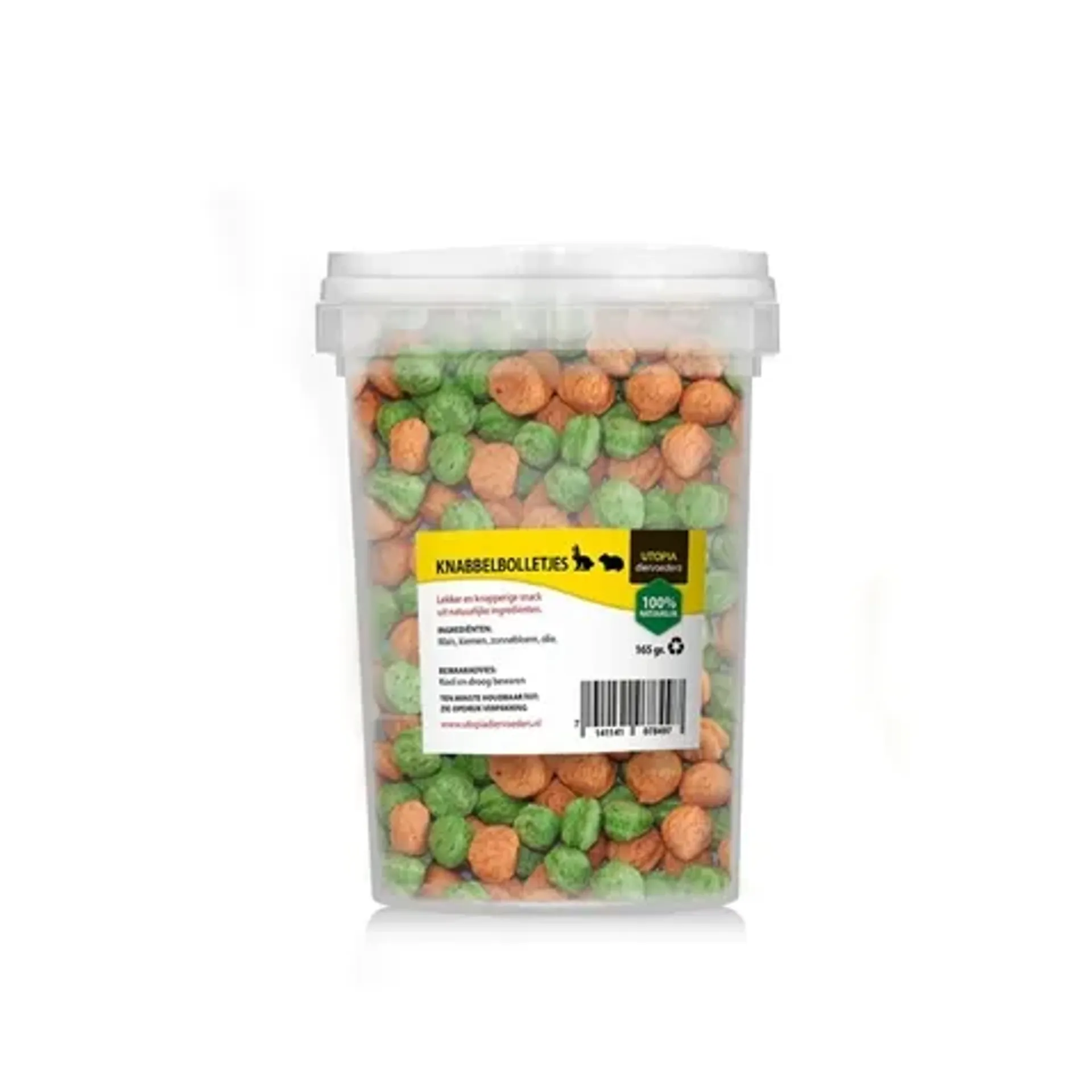 UTOPIA KNABBELBOLLETJES 165 GR