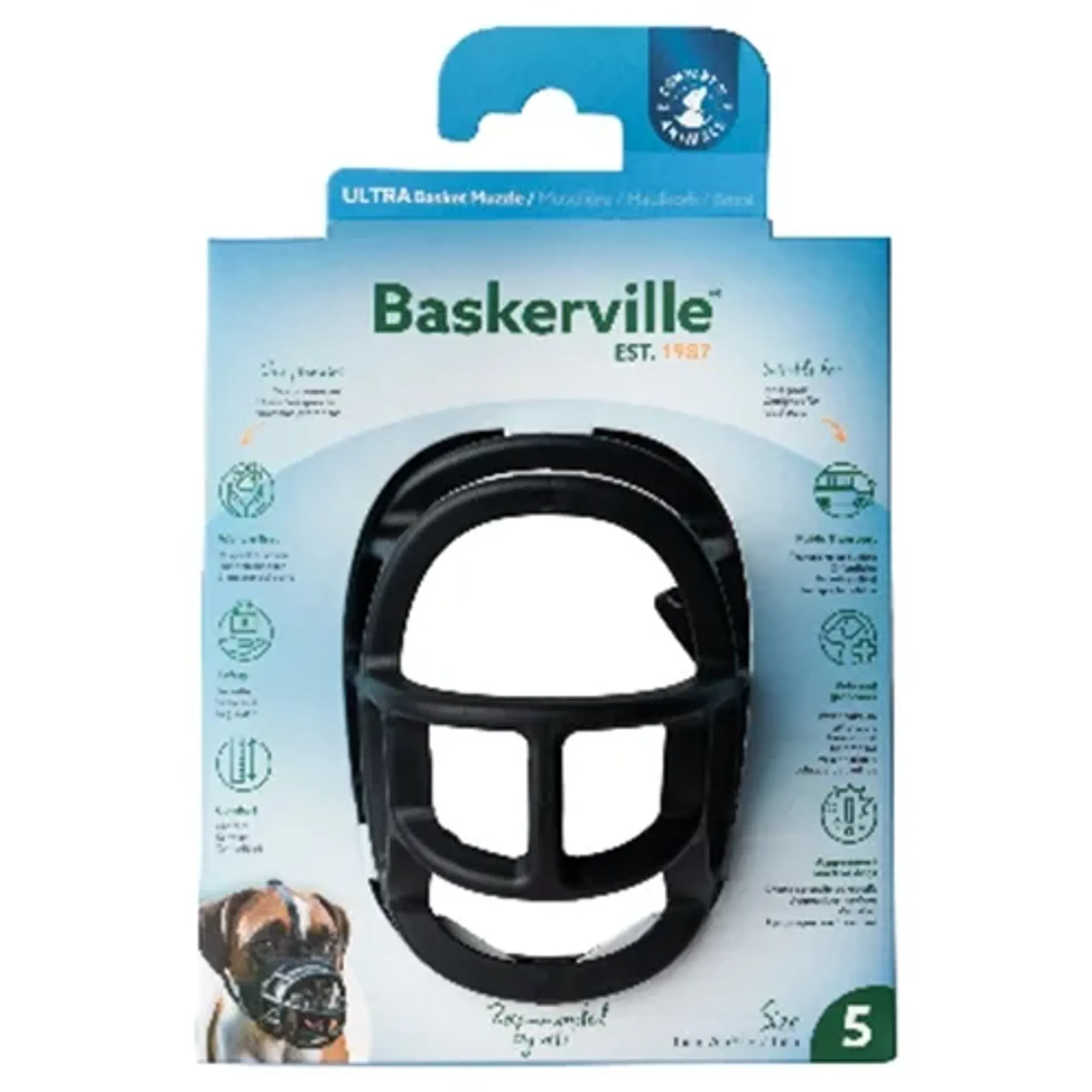 BASKERVILLE ULTRA MUZZLE MUILKORF NR 5