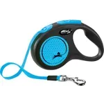 FLEXI ROLLIJN NEW CLASSIC NEON TAPE ZWART / BLAUW S 5 MTR TOT 15 KG FLEXI ROLLIJN NEW CLASSIC NEON TAPE ZWART / BLAUW S 5 MTR TOT 15 KG