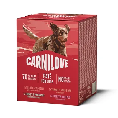 CARNILOVE POUCH MULTIPACK 4X300 GR CARNILOVE POUCH MULTIPACK 4X300 GR
