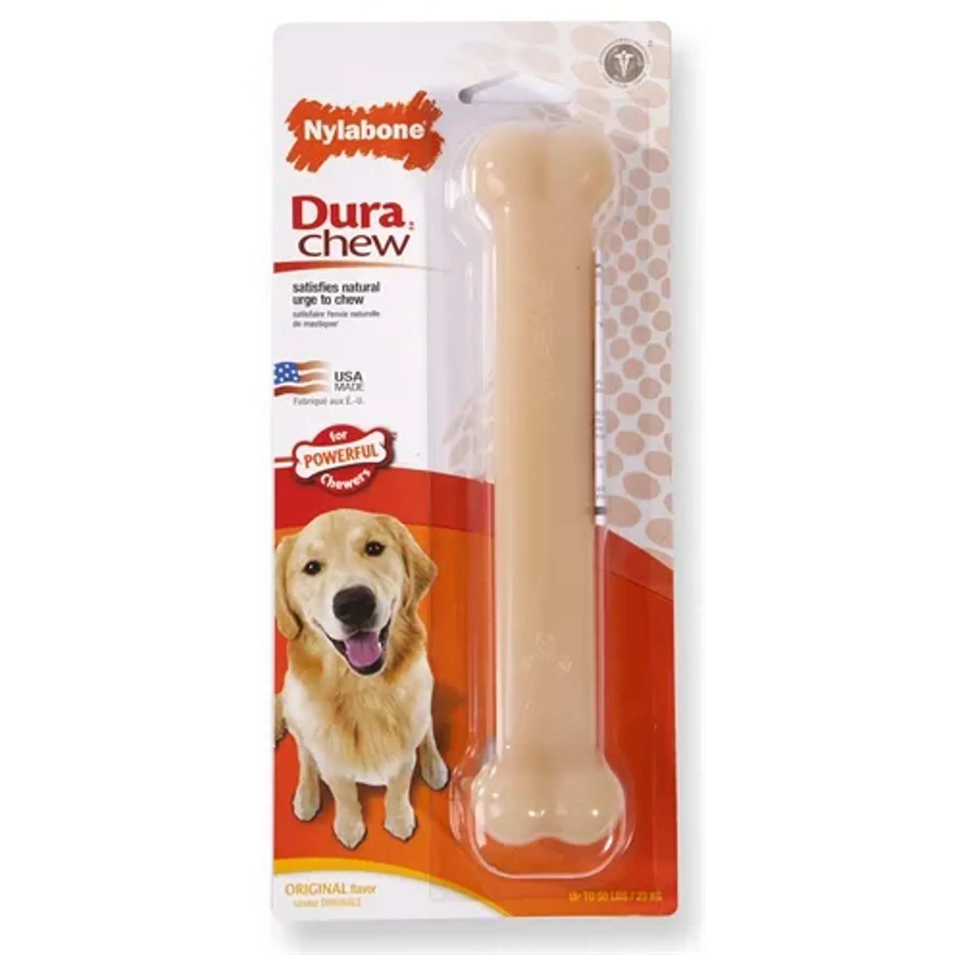NYLABONE DURA CHEW ORIGINAL VOOR HARDE BIJTERS TOT 23 KG