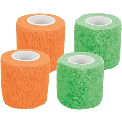 TRIXIE ZELFKLEVEND VERBAND ASSORTI 5 CM 4,5 MTR 4 ST TRIXIE ZELFKLEVEND VERBAND ASSORTI 5 CM 4,5 MTR 4 ST