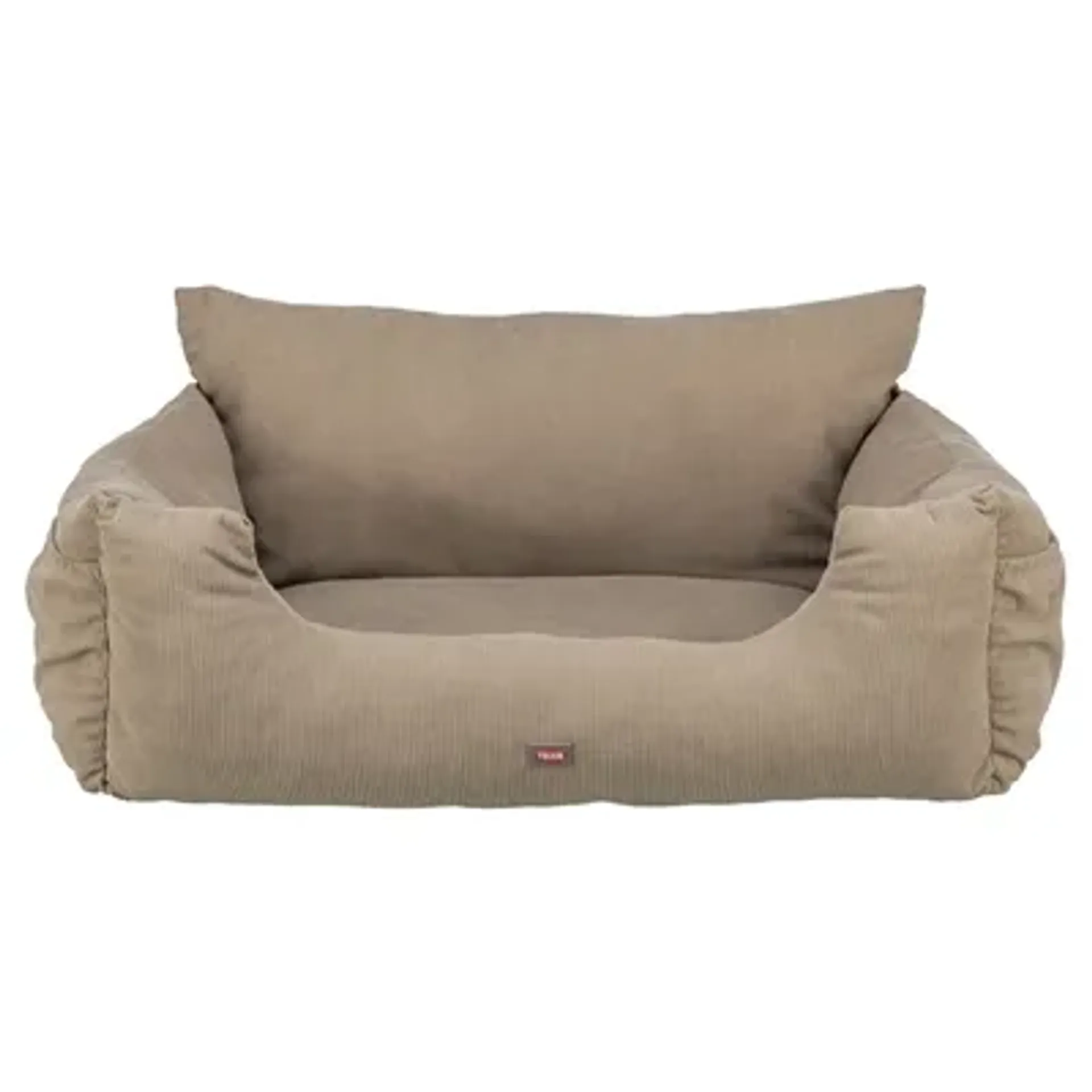 TRIXIE AUTOSTOEL DUBBEL TAUPE 80X60X35 CM