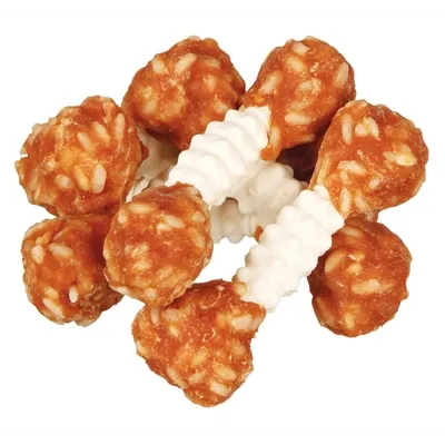 TRIXIE DENTA FUN CHICKEN CHEWING DUMBBELLS 6 ST 100 GR TRIXIE DENTA FUN CHICKEN CHEWING DUMBBELLS 6 ST 100 GR