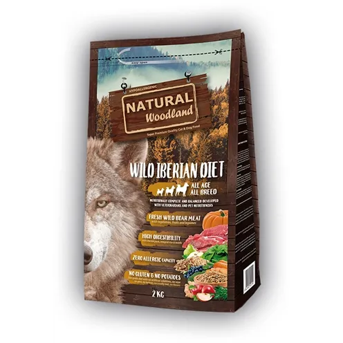 NATURAL WOODLAND WILD IBERIAN DIET 2 KG NATURAL WOODLAND WILD IBERIAN DIET 2 KG
