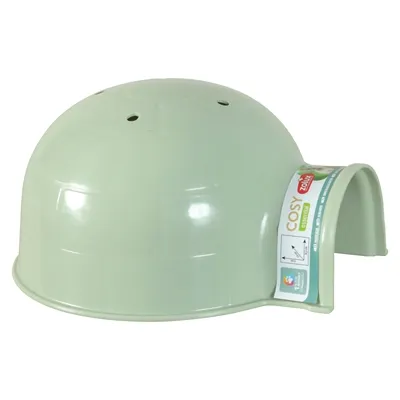 ZOLUX IGLO KNAAGDIER PLASTIC GROEN SMALL 19X16,5X9 CM ZOLUX IGLO KNAAGDIER PLASTIC GROEN SMALL 19X16,5X9 CM