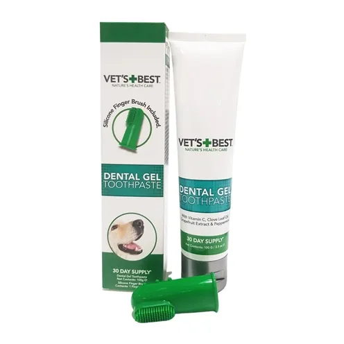 VETS BEST DENTAL GEL HOND 100 GR VETS BEST DENTAL GEL HOND 100 GR