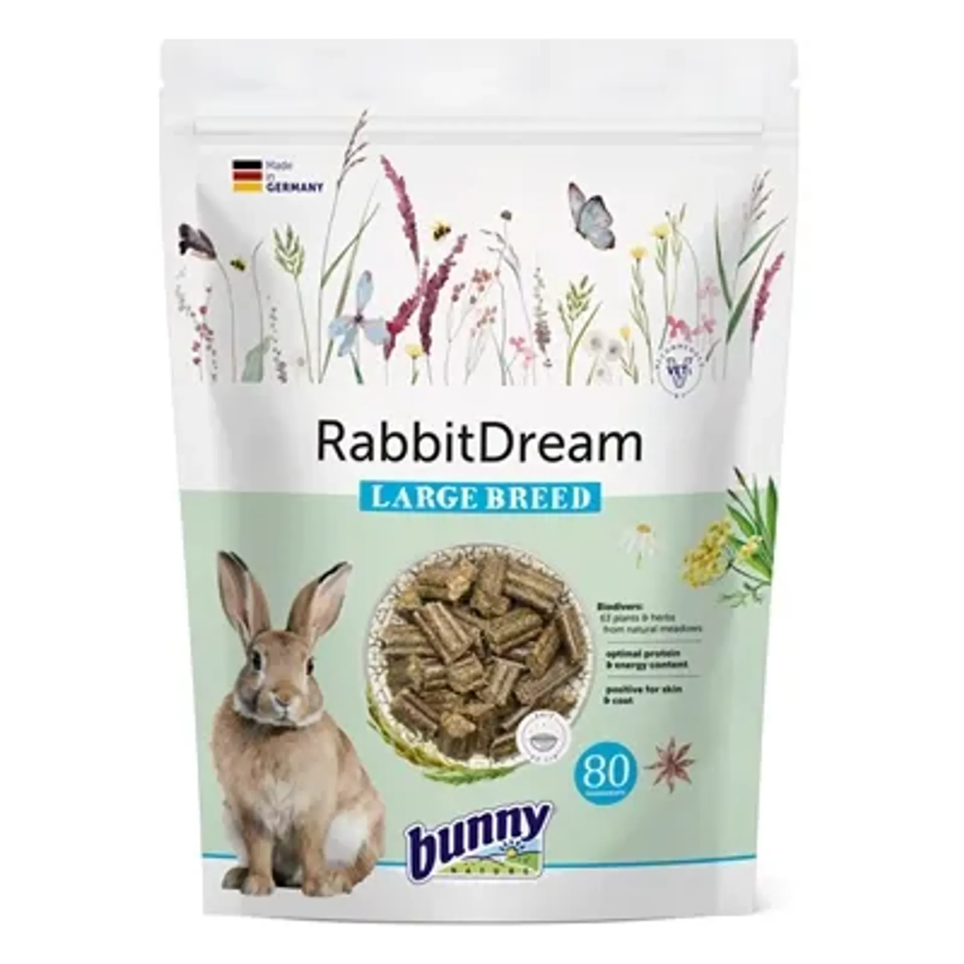 BUNNY NATURE KONIJNENDROOM LARGE BREED 1,5 KG