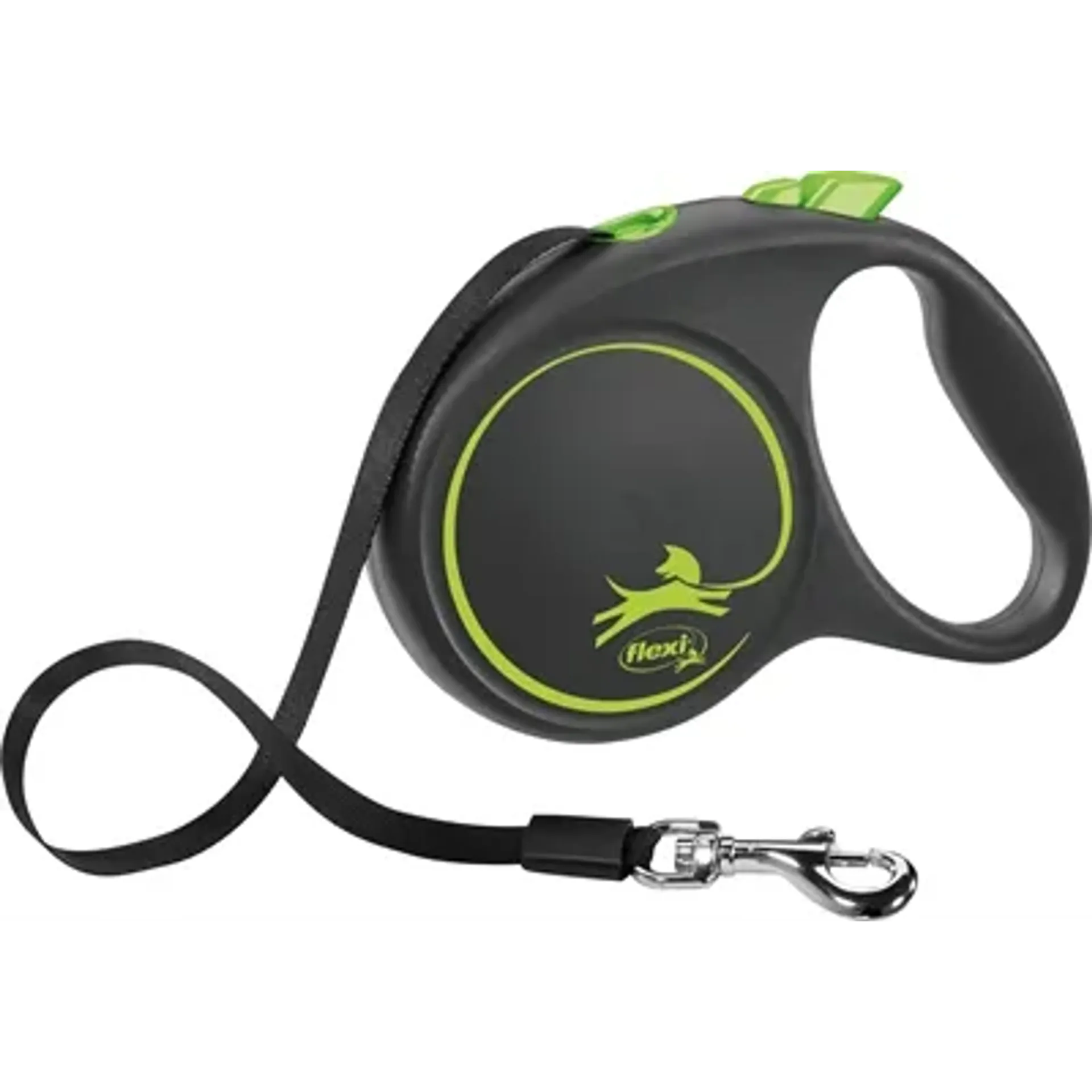 FLEXI ROLLIJN BLACK DESIGN TAPE GROEN L 5 MTR TOT 50 KG
