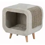TRIXIE ALICIA RELAX HUIS LICHTGRIJS / GRIJS GEMELEERD 48X48X38 CM TRIXIE ALICIA RELAX HUIS LICHTGRIJS / GRIJS GEMELEERD 48X48X38 CM