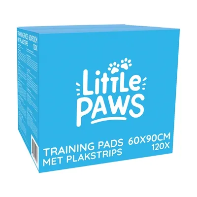 LITTLE PAWS TRAINING PADS 60X90 CM 120 ST LITTLE PAWS TRAINING PADS 60X90 CM 120 ST