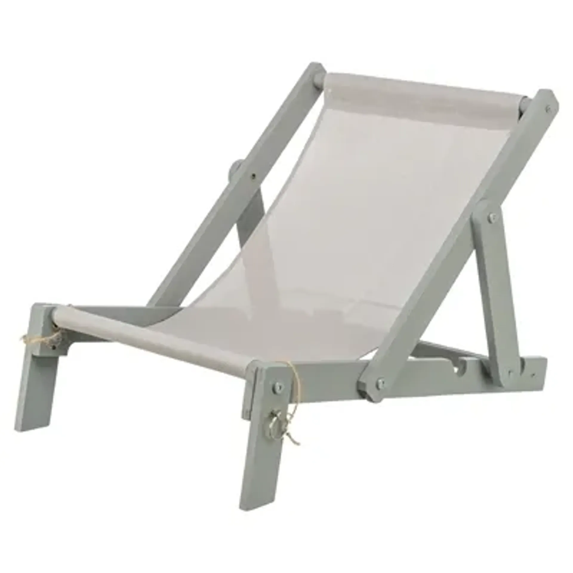 TRIXIE STRANDSTOEL HOUT GRIJS 51X33X37 CM