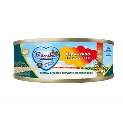 RENSKE HOND VERS VLEES KIP / RUND 24X95 GR RENSKE HOND VERS VLEES KIP / RUND 24X95 GR