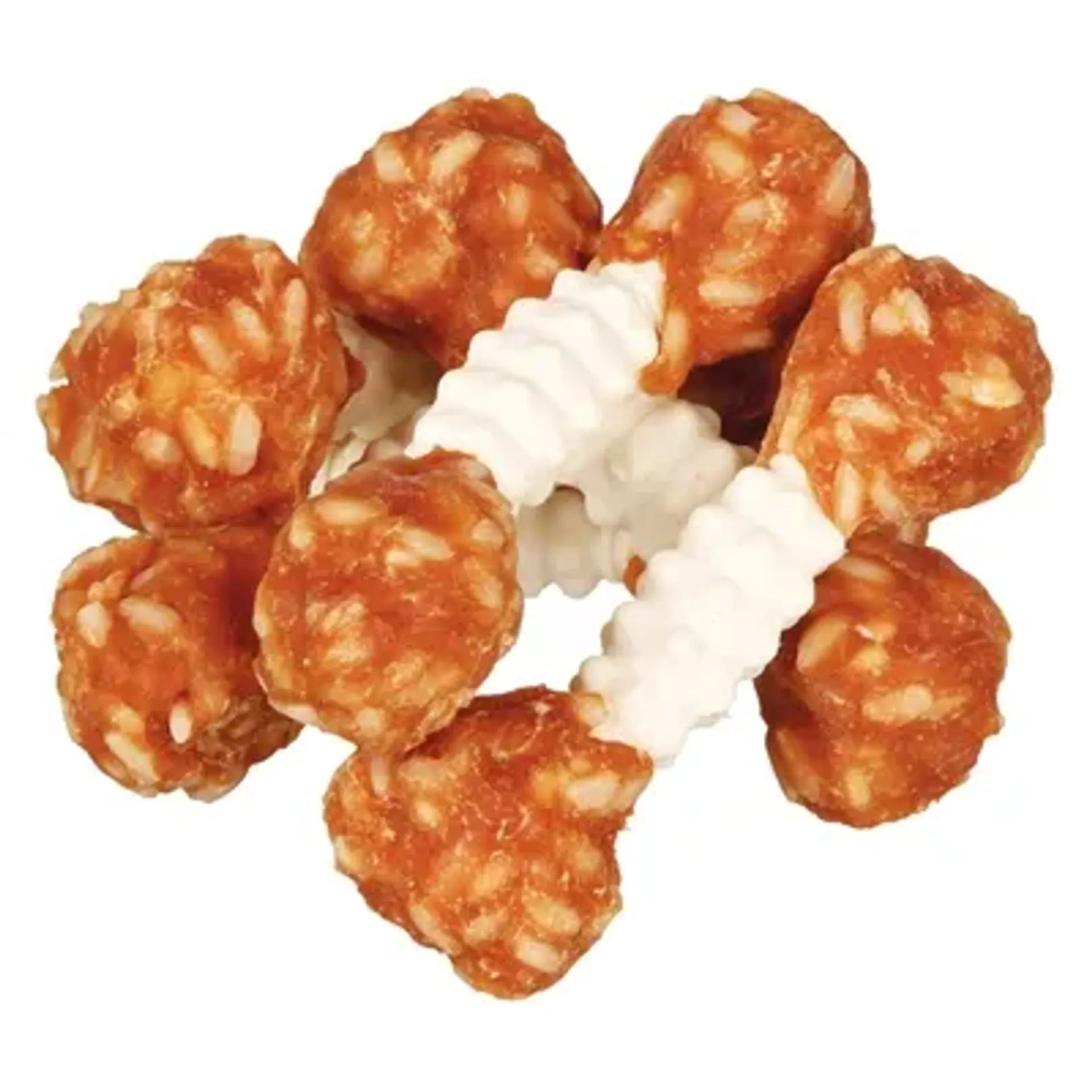 TRIXIE DENTA FUN CHICKEN CHEWING DUMBBELLS 6 ST 100 GR