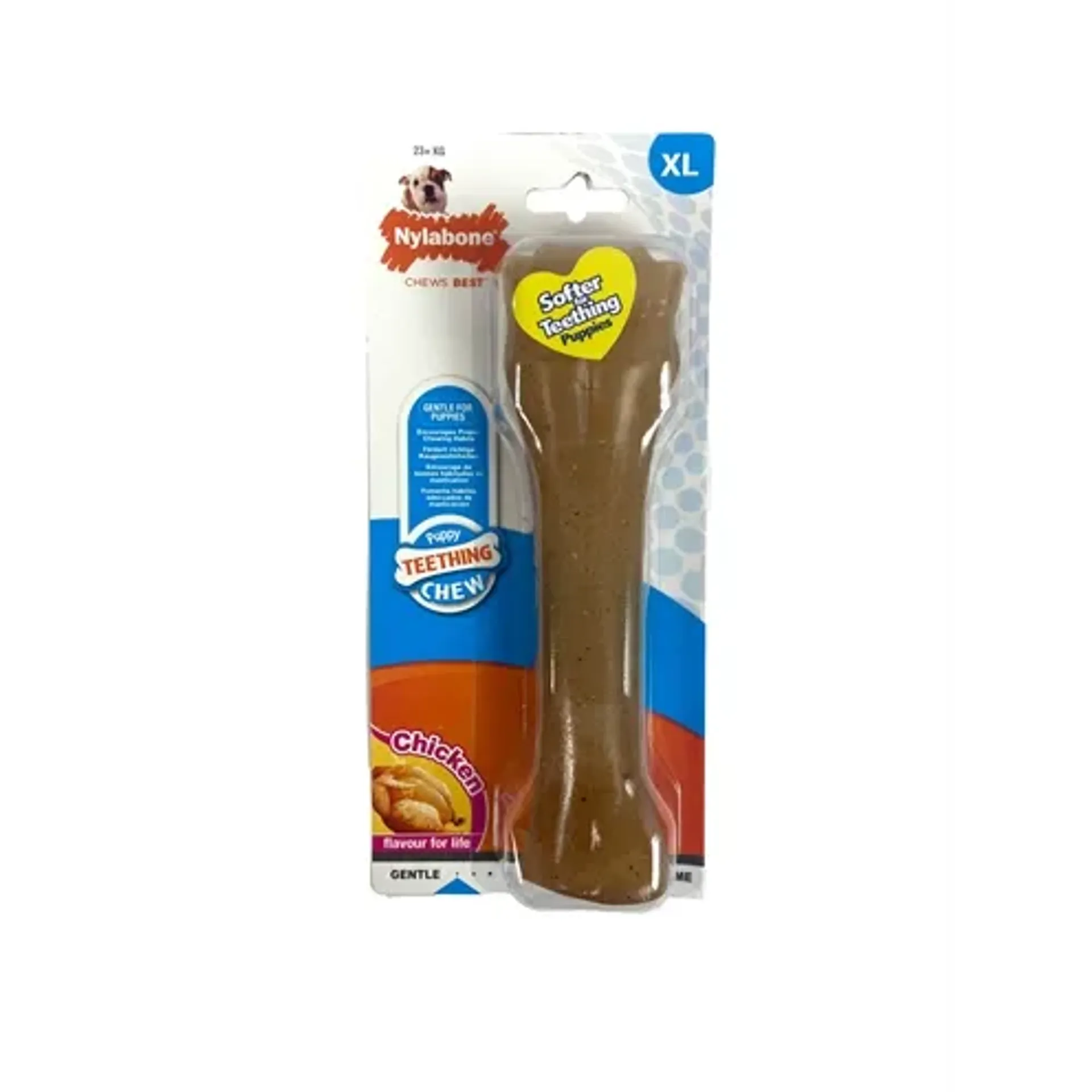 NYLABONE PUPPY CHEW KIPSMAAK VANAF 23 KG
