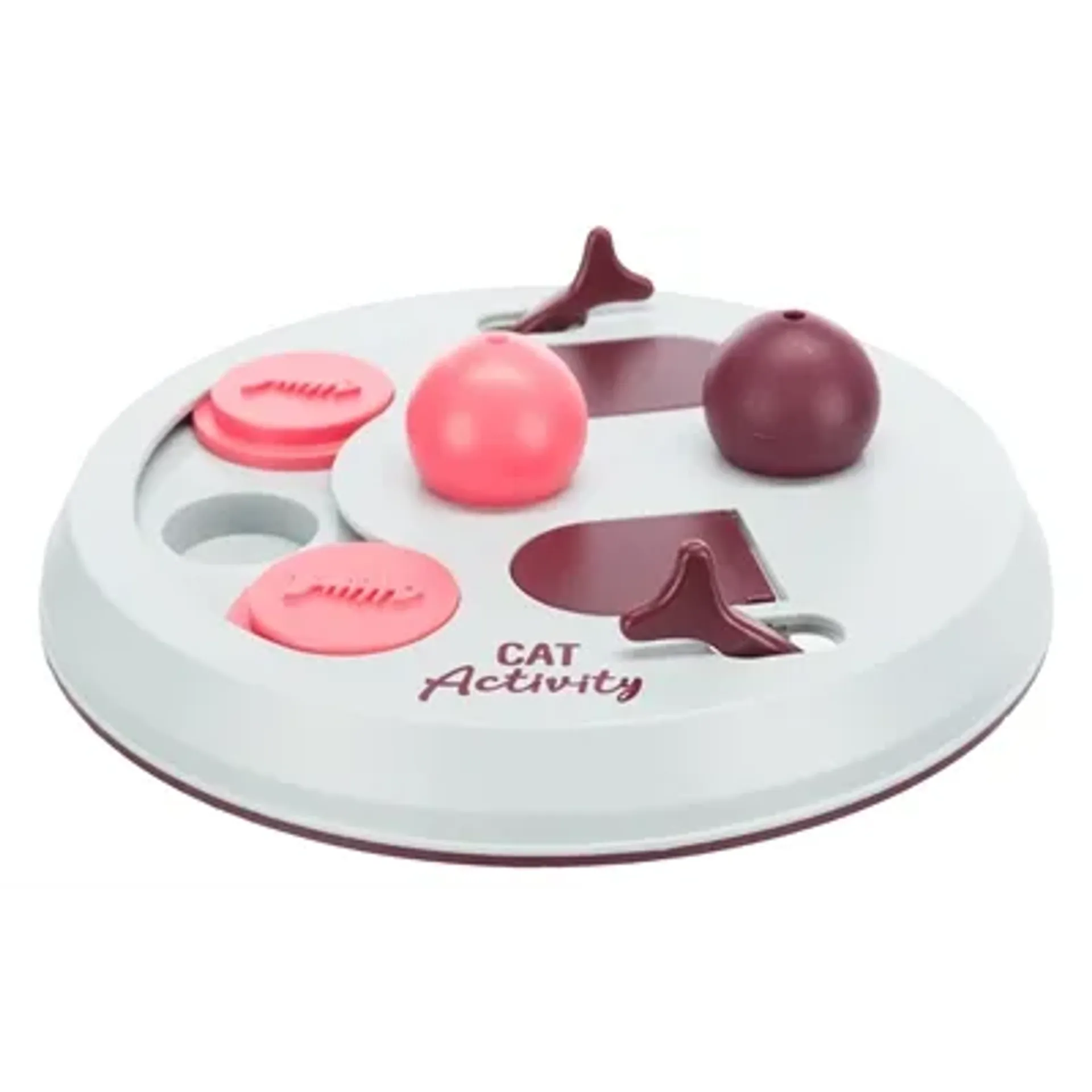 TRIXIE CAT ACTIVITY FLIP BOARD BES / ROZE / LICHTGRIJS 23X23 CM
