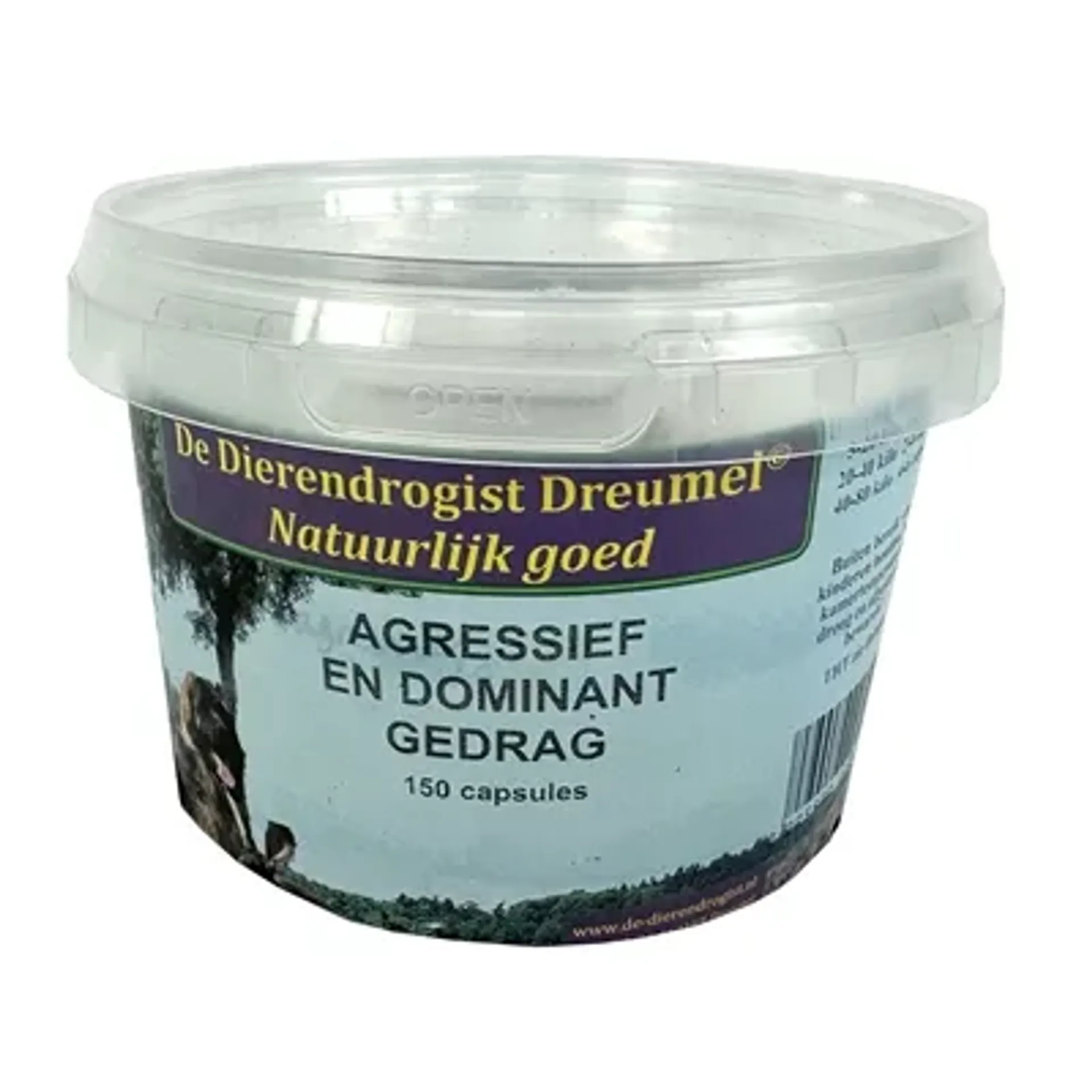 DIERENDROGIST AGRESSIEF / DOMINANT CAPSULES 150 ST