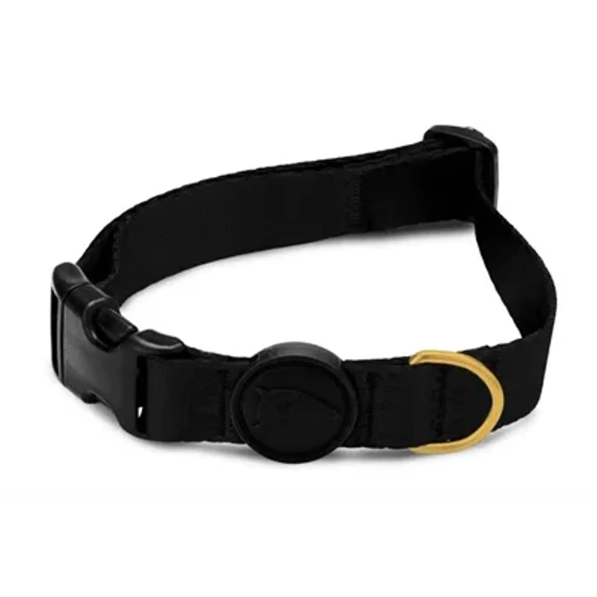 MORSO HALSBAND HOND GERECYCLED GOLD CAVIAR GOUD 37-58X2,5 CM