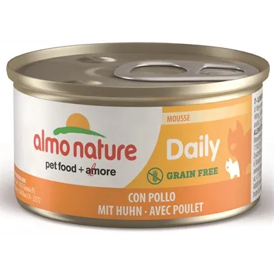 ALMO DAILY MENU MOUSSE MET KIP 24X85 GR ALMO DAILY MENU MOUSSE MET KIP 24X85 GR